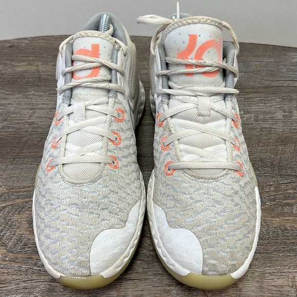 Nike KD Trey 5 VIII White Total Orange CT1425-102 Size 6Y - Picture 3 of 10